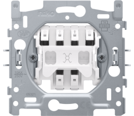 Socle interrupteur inverseur 10A - Quick connect - Niko