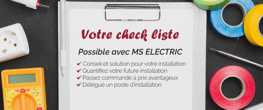 Solutions avec MS Electric - Vente et/ou installation