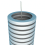 Tube annelé vide avec tire-fil - Ø32mm - Rouleau 50 mètres