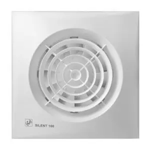 [SPSILENT100CRZ] Extracteur d'air Silent 100CRZ avec temporisation - Blanc - Soler et Palau