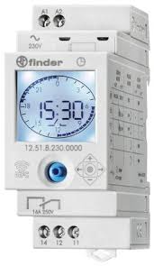 Horloge digitale - 1NO - 16A - Finder