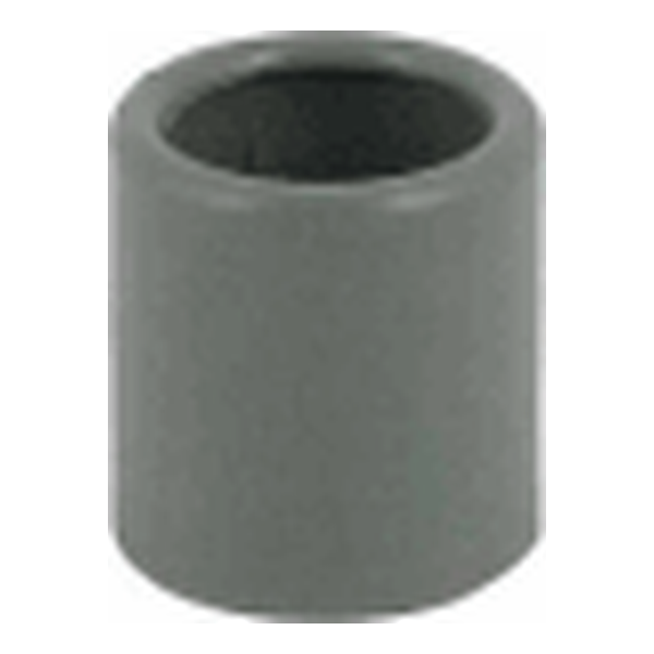[HEL134512/30pc] Embout PVC - Ø16mm - Gris foncé - 30 pièces - Helia