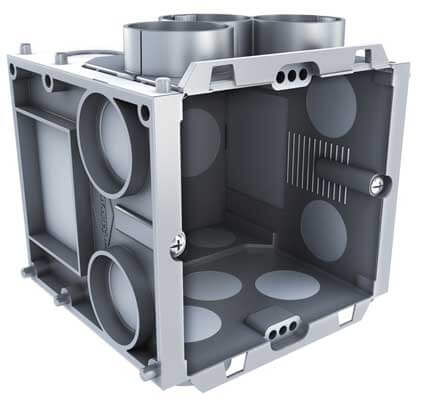 Boîte d'encastrement étanche à l'air B65+ - 10 pièces - Reddy