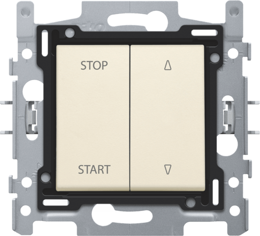 Interrupteur pour volet - Quick connect - Crème - Niko