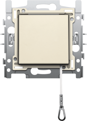 Interrupteur à  tirage va-et-vient 10A - Crème - Niko