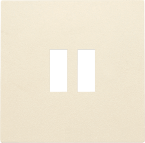 Enjoliveur pour chargeur USB - Double - Crème - Niko