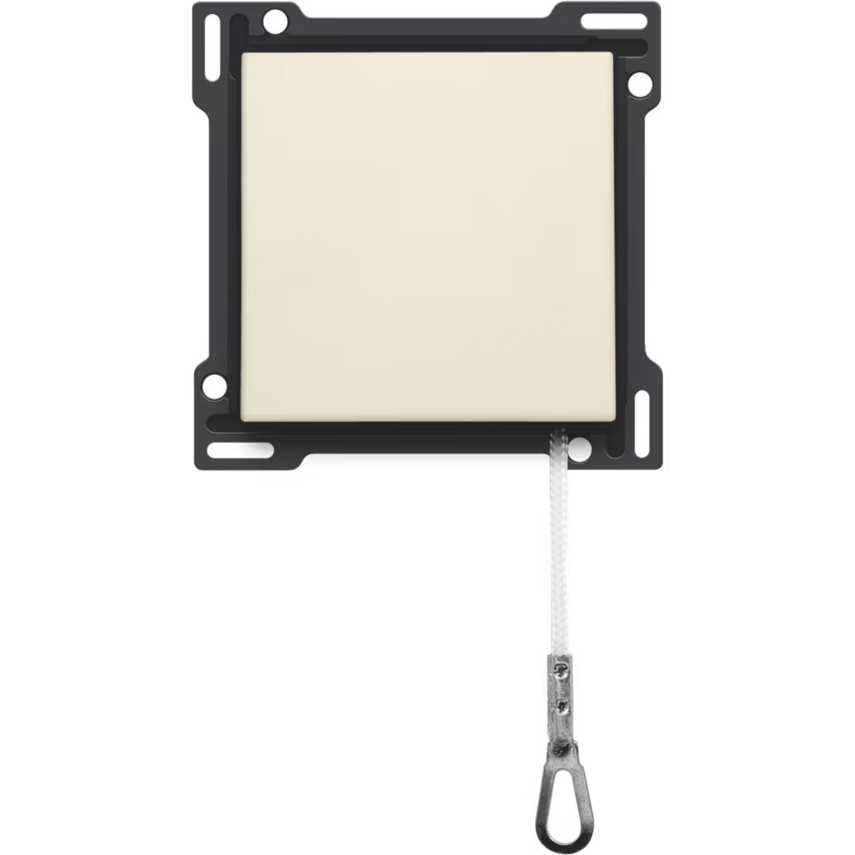 Set de finition pour interrupteur à tirage - Crème - Niko