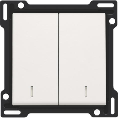 Manette double avec témoins - White - Niko