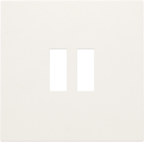 Enjoliveur pour chargeur USB - Double - White - Niko