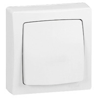 Interrupteur Oteo 2 directions - 10A - monobloc - Blanc - Legrand