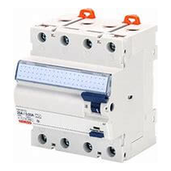 Interrupteur différentiel 4P - 40A - 300mA - Type A - Gewiss