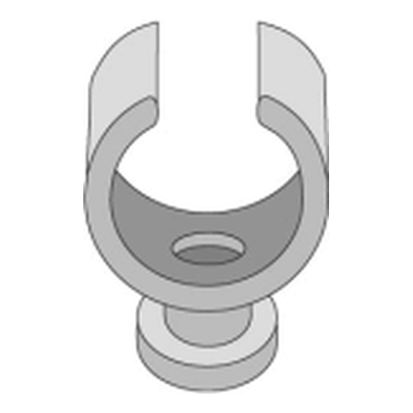 [PGL370149] Collier simple nylon gris pour tube PVC 25mm - 50 pièces - PGL
