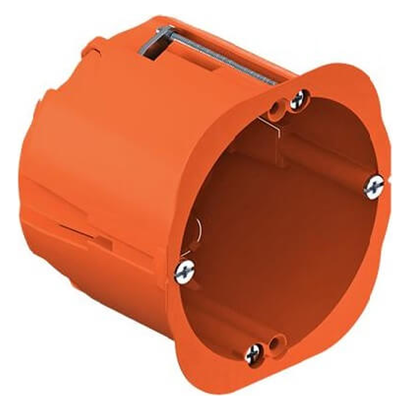 Boîtier simple pour cloison creuse H.61mm Helia O-range H.61mm