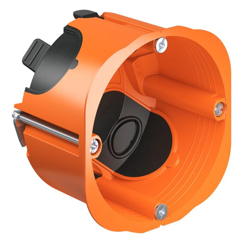 [HEL5021] Boîtier simple étanche pour cloison creuse H.47mm Helia O-range Econ