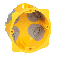 Boîtier simple étanche pour cloison creuse H.50mm Legrand Batibox Energy