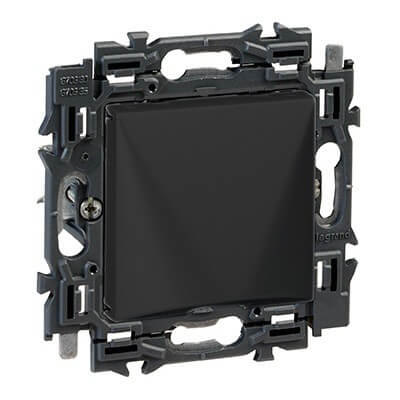 Interrupteur à tirage va-et-vient 10A - Connexion rapide - Valena Next - Noir - Legrand