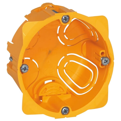 Boîtier simple pour cloison creuse H.40mm Legrand Batibox