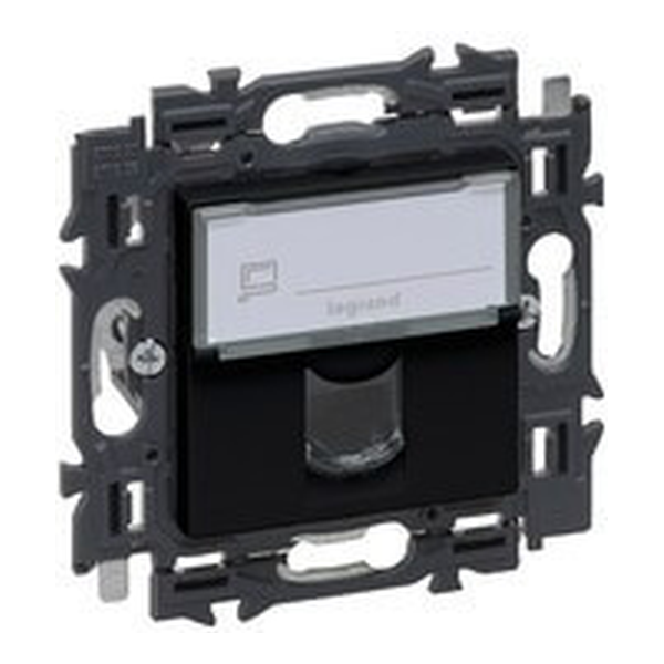 [LEG741770] Prise informatique RJ45 - Simple - UTP6 - Valena Next - Noir - Legrand