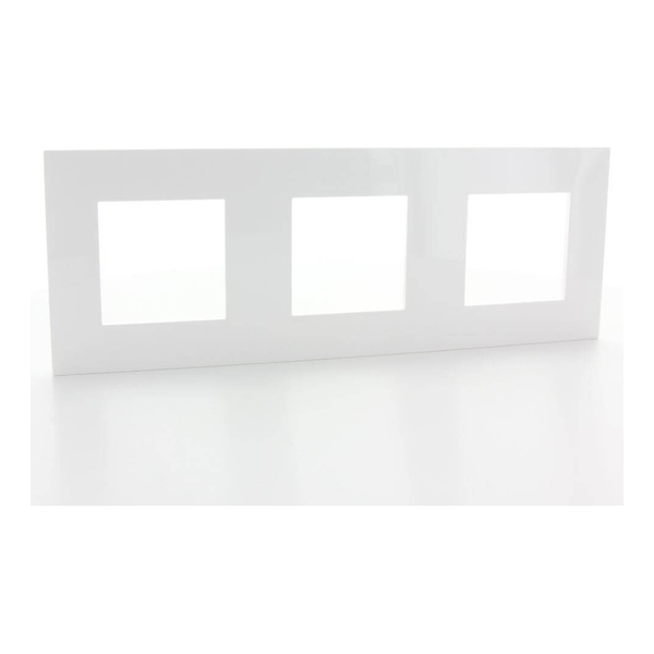 [LEG741103] Plaque triple horizontale - Entraxe 71mm - Valena Next - Blanc - Legrand