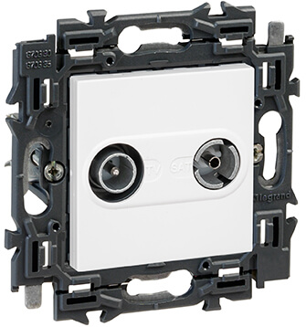 Prise TV / FM - Valena Next - Blanc - Legrand