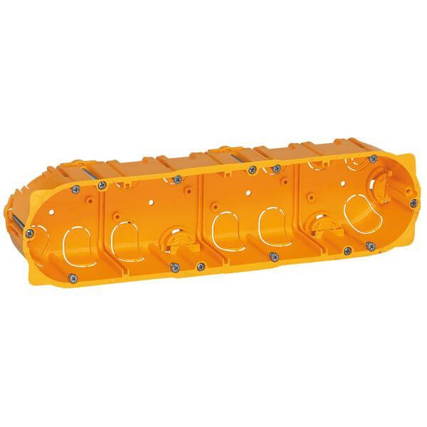 Boîtier quadruple pour cloison creuse H.40mm Legrand Batibox