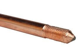 Piquet de terre cuivré 16mm - Long. 1,5 mètre - Agemat