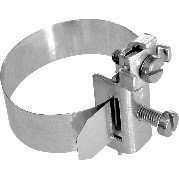 Collier de mise à la terre de 190mm pour tuyau de 18 à 48mm