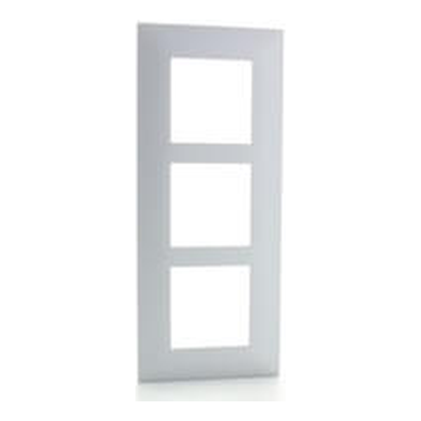 Plaque triple verticale - Entraxe 57mm - Valena Next - Alu - Legrand