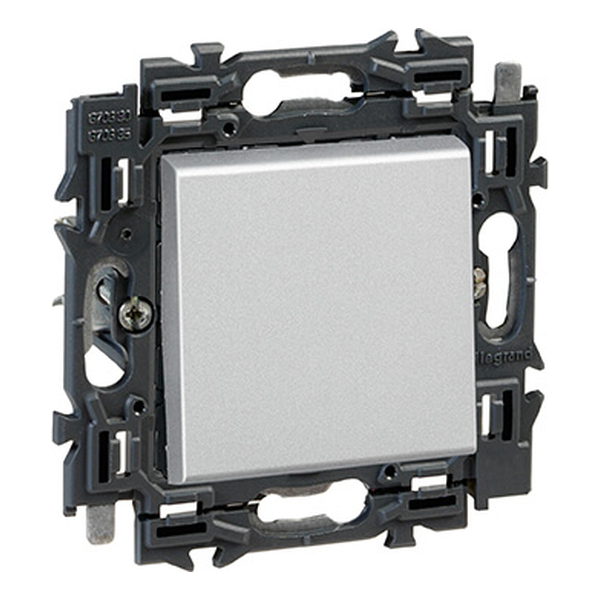 Interrupteur va-et-vient 10A - Connexion rapide - Valena Next - Alu - Legrand