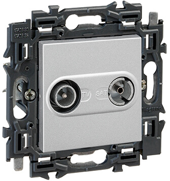 Prise TV / FM - Valena Next - Alu - Legrand