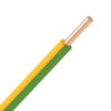 Fil VOB rigide 1,5mm² - Vert/Jaune - Rouleau de 100 mètres