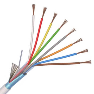 Câble alarme 8x0,22mm² - Bobine 100 mètres