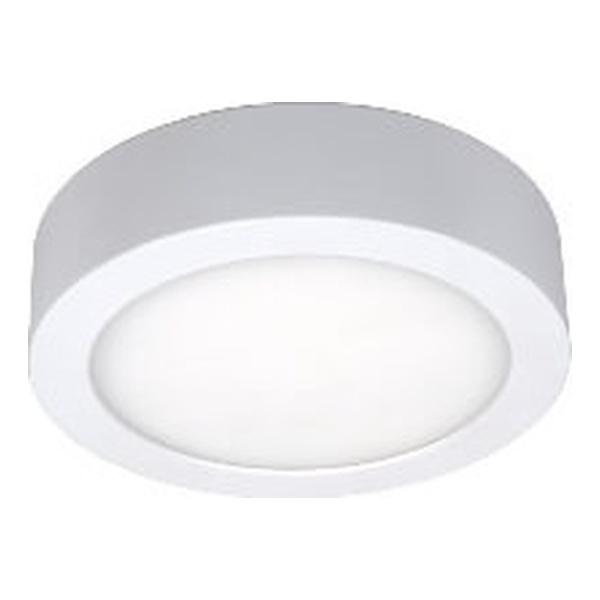 [UNIMN1458WCCT] Applique / Plafonnier Led Moon 145 - Rond - 8W - 660lm - 2700/3000/4000K° - Ø14,5cm - IP54 - Blanc - Uni-bright