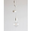 Suspension Pendula Silicon - E27 - Blanc - Belucca