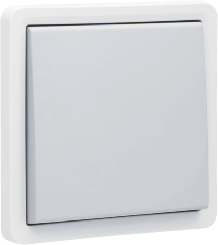 Interrupteur bipolaire Hydro - Quick Connect - Gris - IP55 -10A - 250V - Niko