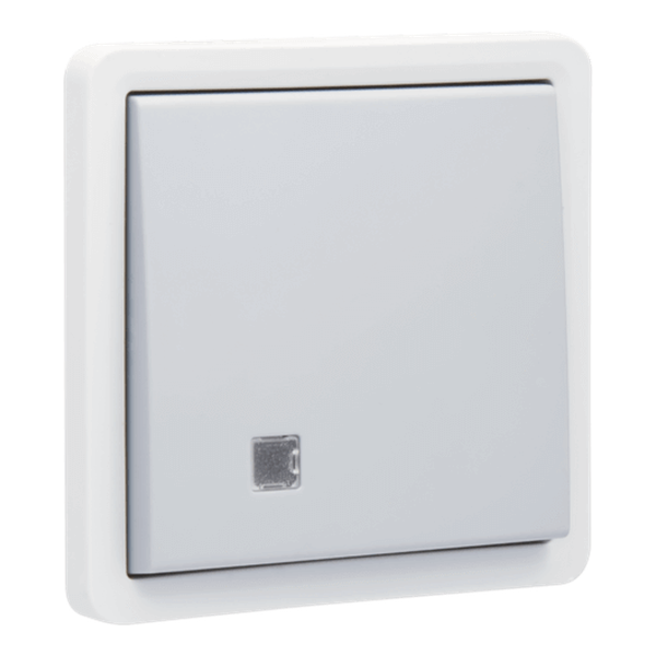 Interrupteur va-et-vient à témoin Hydro - Quick Connect - Gris - IP55 -10A - 250V - Niko