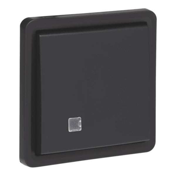 [NIK761-37605] Interrupteur va-et-vient à témoin Hydro - Quick Connect - Noir - IP55 -10A - 250V - Niko