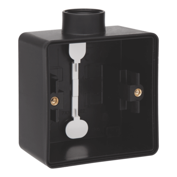 [NIK761-84101] Boîte simple 1 entrée M20 Hydro - Noir - IP55 - Niko