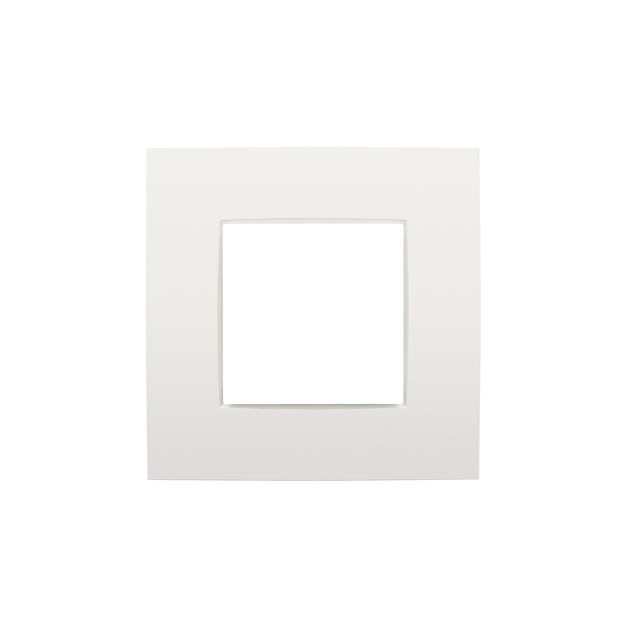 [NIK120-76100] Plaque simple - Intense White - Niko