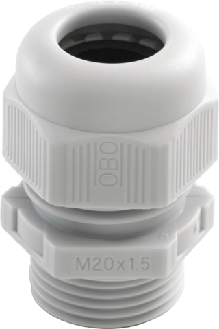 Presse-étoupe M20 - Gris - IP68