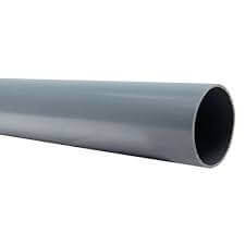 Tube PVC 32mm gris foncé - 3 mètres