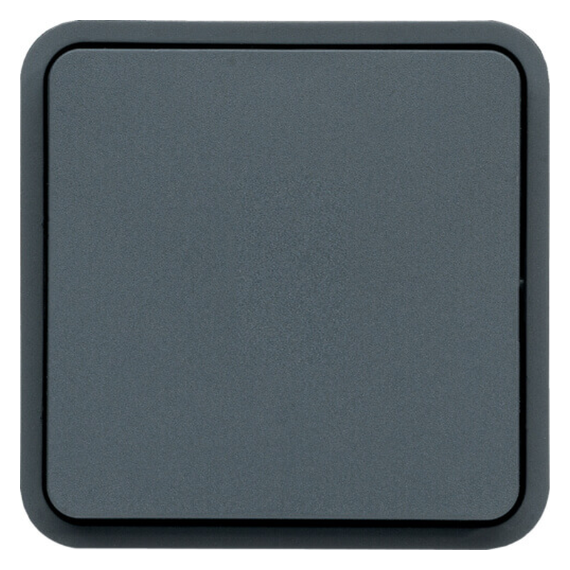 [HAGWNA020] Bouton poussoir Cubyko gris - IP55 - Quick connect - Hager