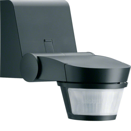 Détecteur de mouvement 220° Confort - Anthracite - IP55 - Hager