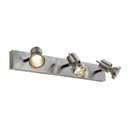 Applique / Plafonnier Asto 3 - GU10 - Alu brossé - IP20 - SLV