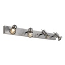 Applique / Plafonnier Asto 4 - GU10 - Alu brossé - IP20 - SLV