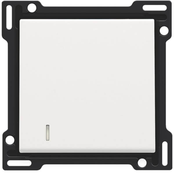 Manette simple avec témoin - White Coated - Niko