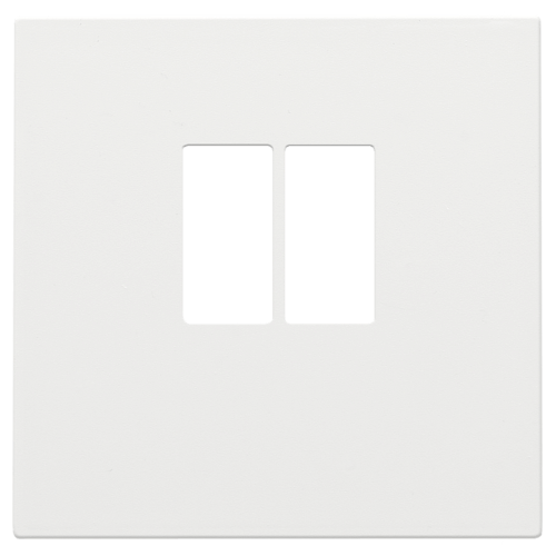 Enjoliveur pour prise audio - Simple - White coated - Niko