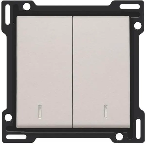 Manette double avec témoins - Light Grey - Niko