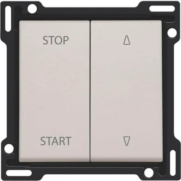 Manette pour bouton poussoir volet - Light Grey - Niko