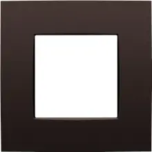 Plaque simple - Intense Dark Brown Coated - Niko